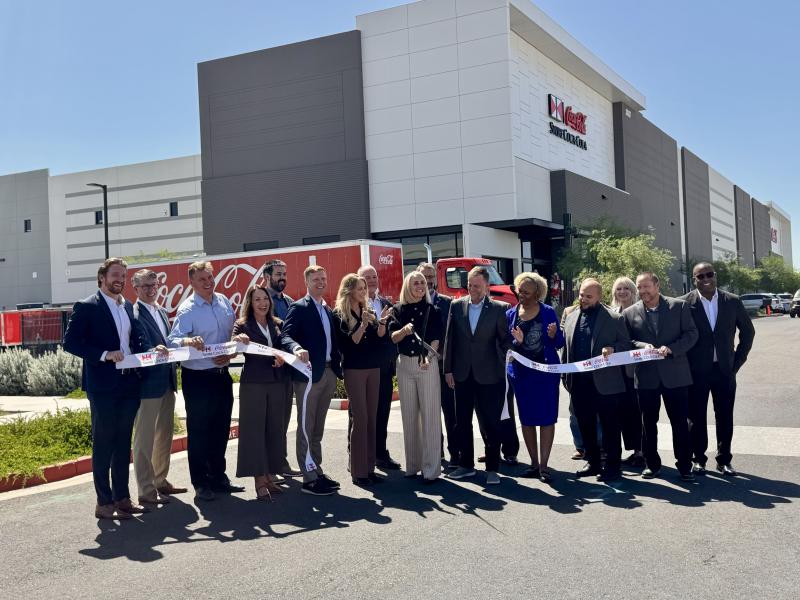 Swire Coca Cola ribbon cutting on Power Road in southeast Mesa 