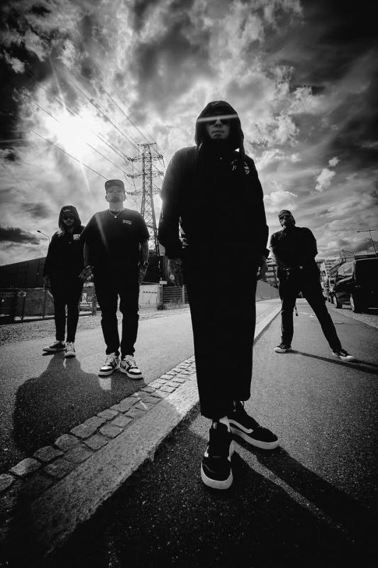 Photo of members of the rock group P.O.D. who will perform a free concert at the Mesa Music Festival