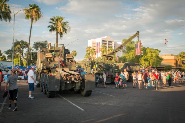 Arizona Celebration of Freedom - Military Zone